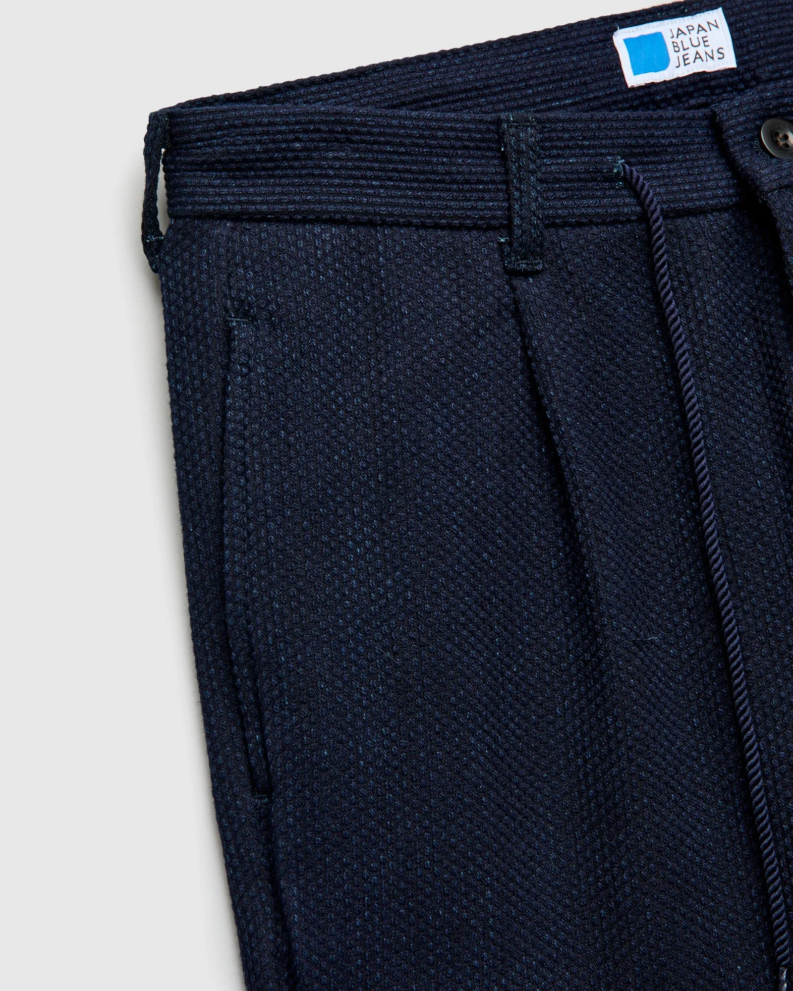11oz Sashiko Easy Tapered Pants in Indigo