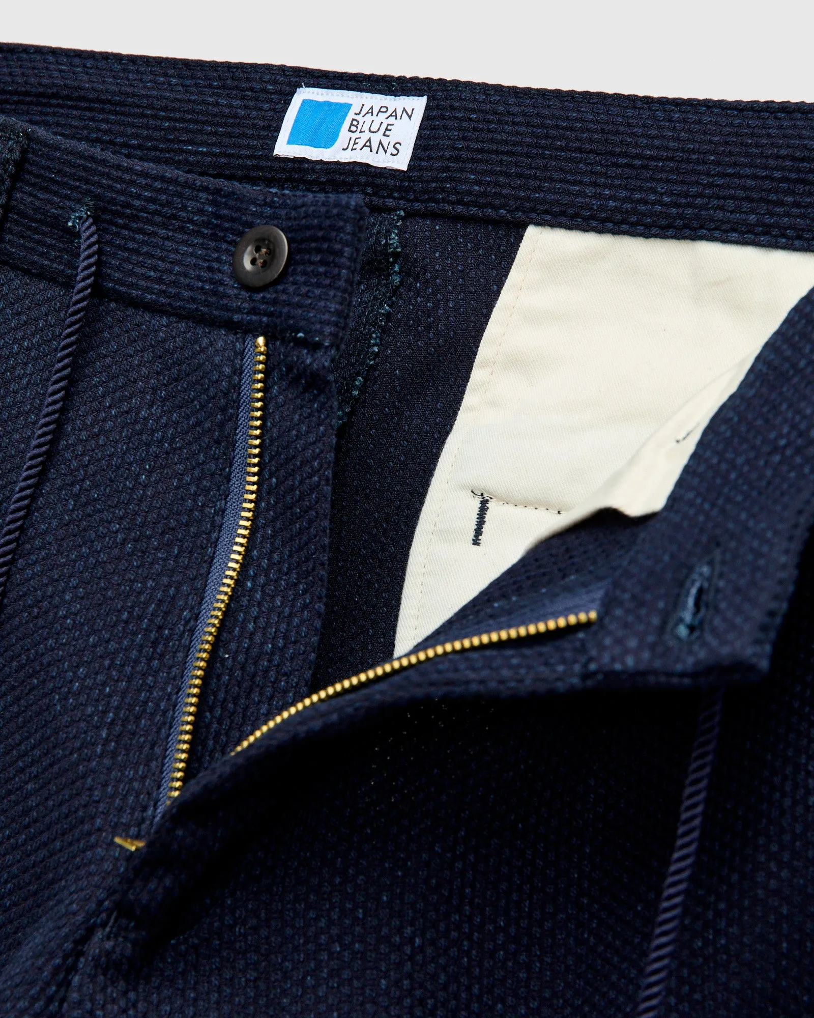 11oz Sashiko Easy Tapered Pants in Indigo
