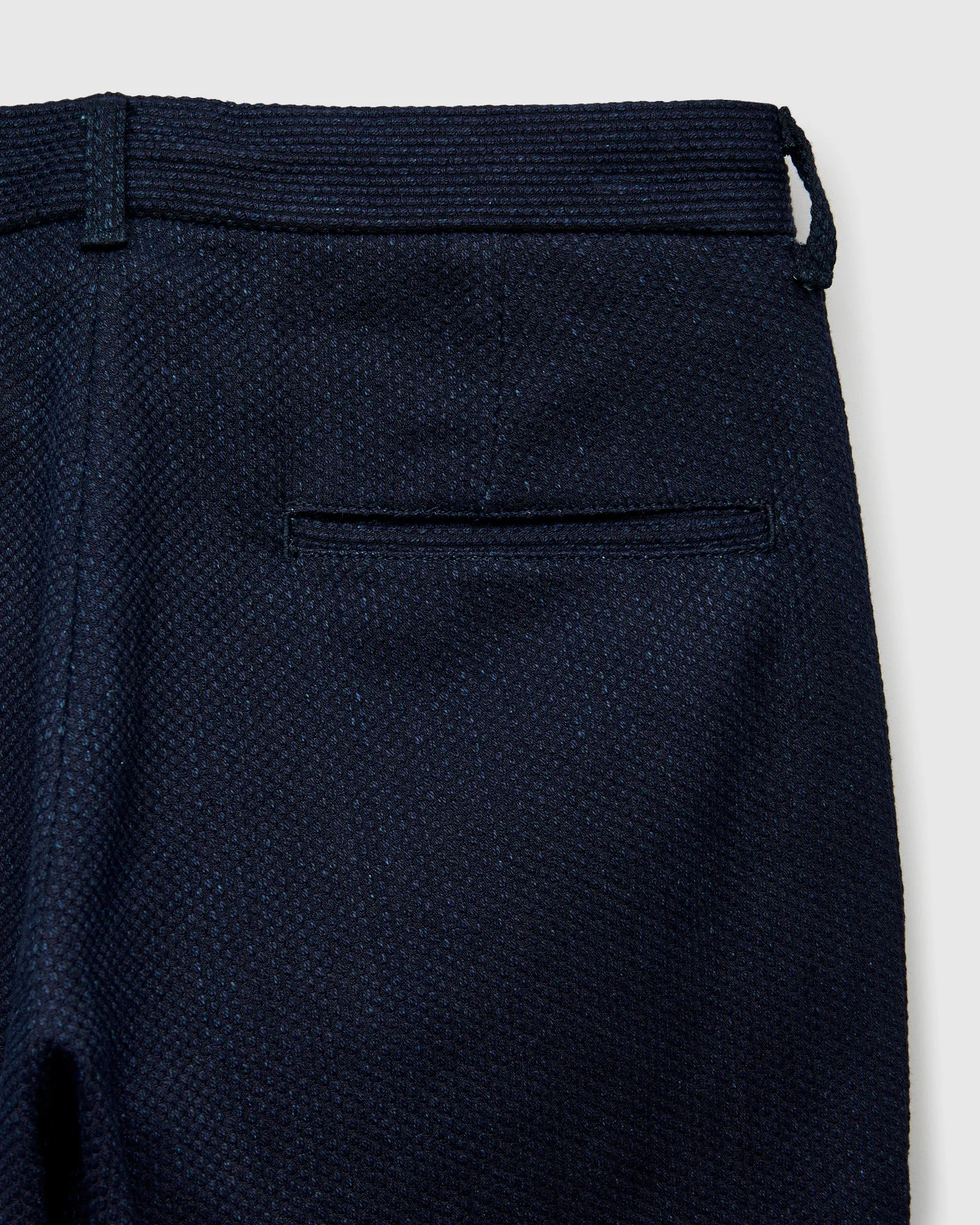 11oz Sashiko Easy Tapered Pants in Indigo