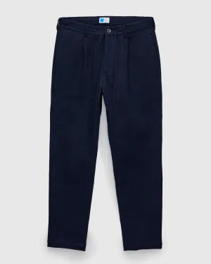 11oz Sashiko Easy Tapered Pants in Indigo
