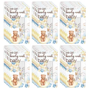 30 Pack Bear Baby Shower Bulk Lip Balms Games Prizes Party Gifts for Guests Friends Colleagues Gender Reveal Favors Decorations Souvenirs Baby Gift Bags Stuffers(Bear)