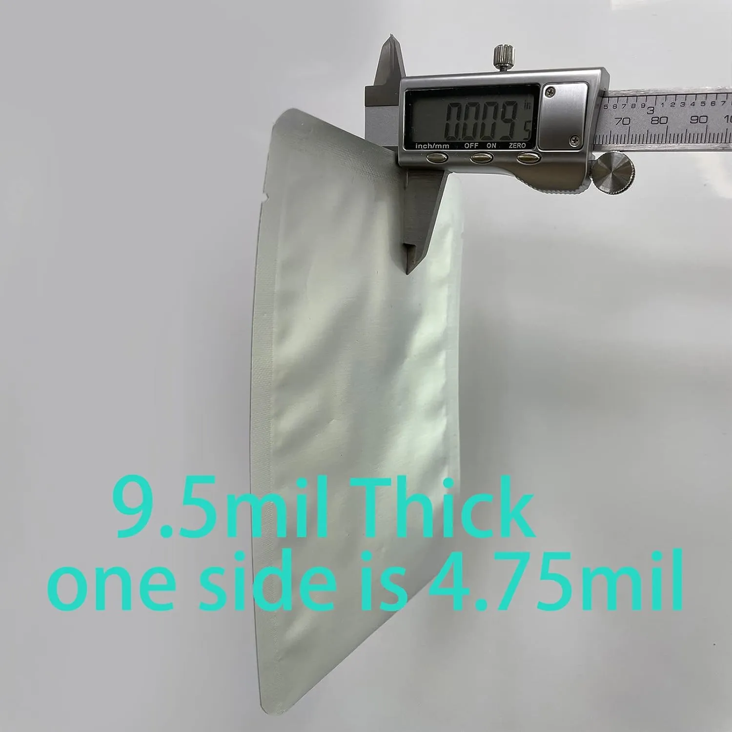 50 PCS 1 Gallon Mylar bags for food storage, Heat Sealable Bags Storage Bags for Food, Coffee Beans, tea, grains, etc.(9.8 x 13.7 Inch)