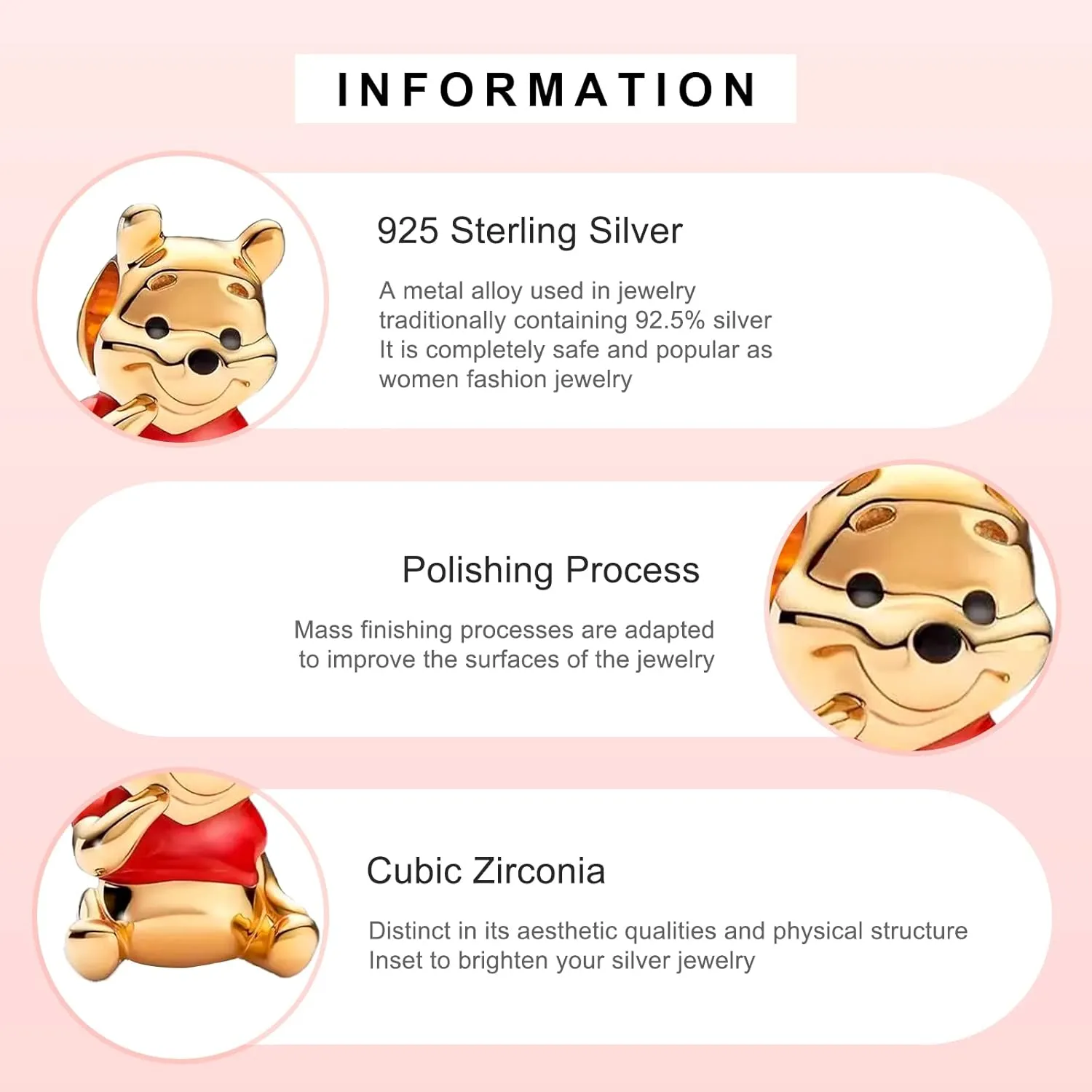 925 Sterling Silver Charms for Bracelets Necklaces Animal prototype Pendant Safety Chain Dangle Pendants Beads Christmas Day Charms Jewelry Gift for Women