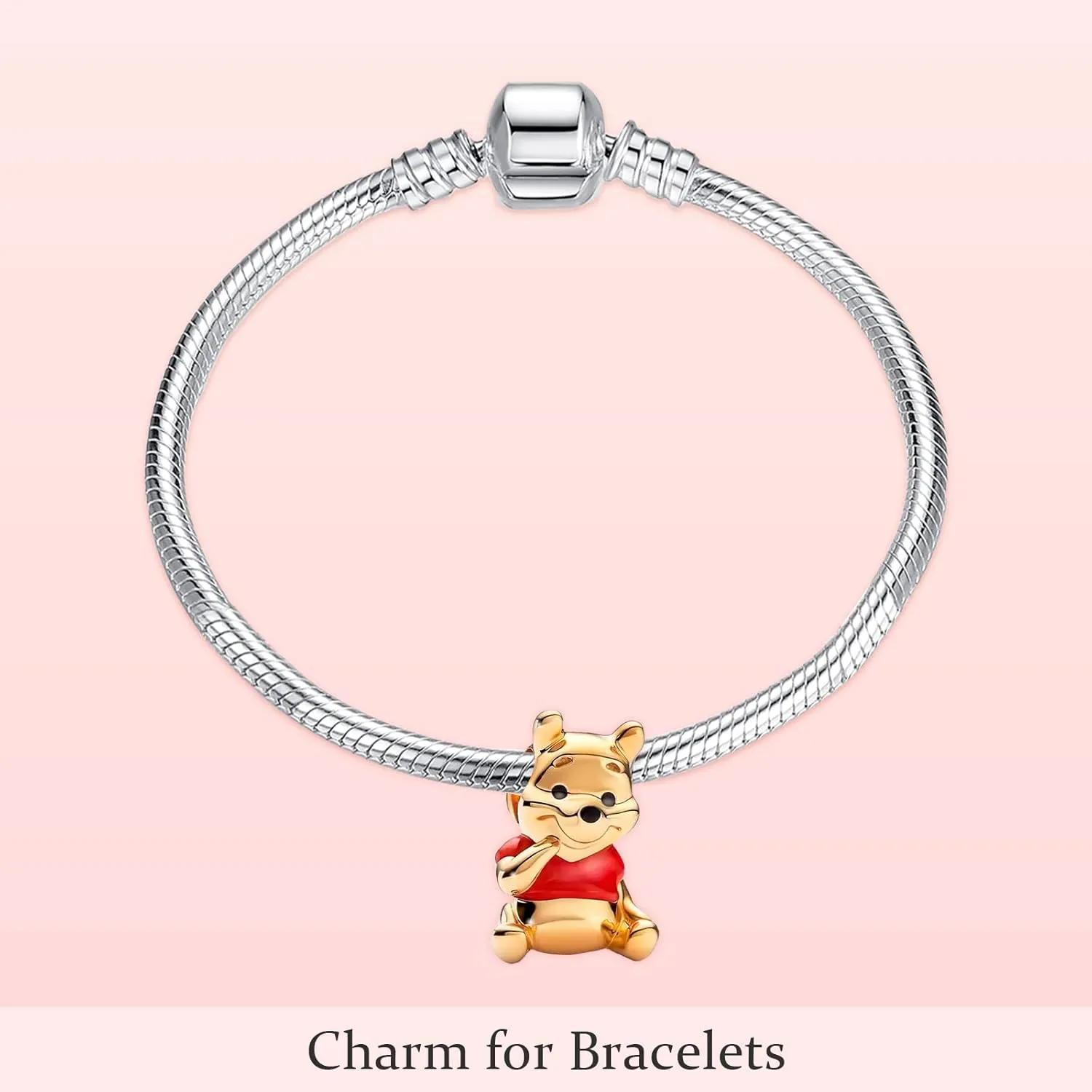 925 Sterling Silver Charms for Bracelets Necklaces Animal prototype Pendant Safety Chain Dangle Pendants Beads Christmas Day Charms Jewelry Gift for Women