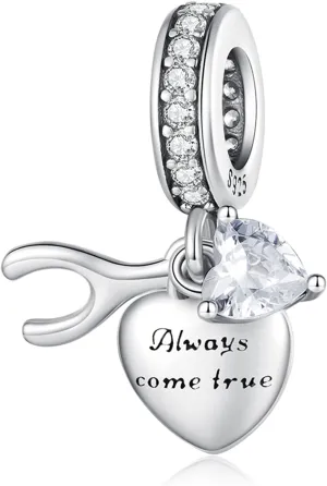 925 Sterling Silver Charms for Bracelets Necklaces Animal prototype Pendant Safety Chain Dangle Pendants Beads Christmas Day Charms Jewelry Gift for Women