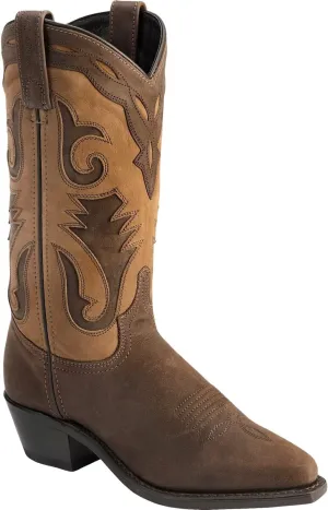 Abilene Women's Sage Inlay Western Boot Round Toe - 4540