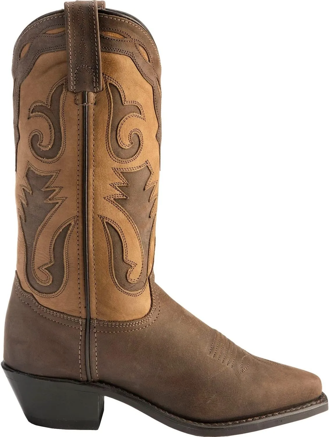 Abilene Women's Sage Inlay Western Boot Round Toe - 4540