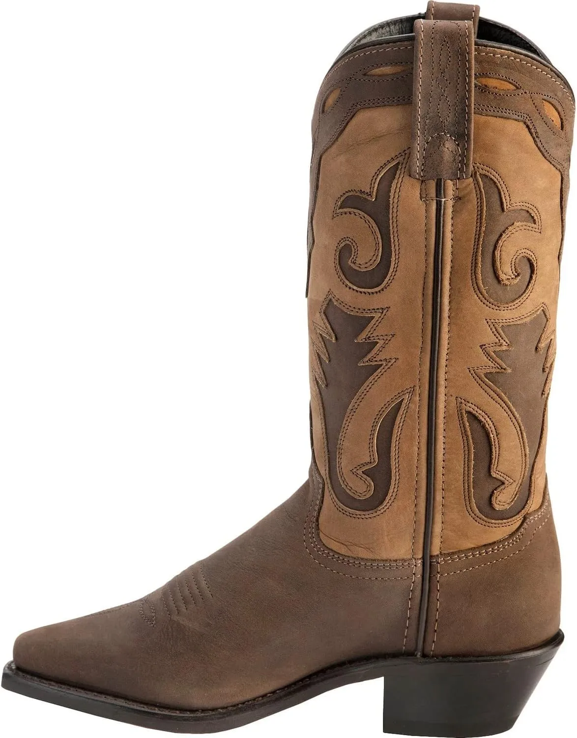 Abilene Women's Sage Inlay Western Boot Round Toe - 4540