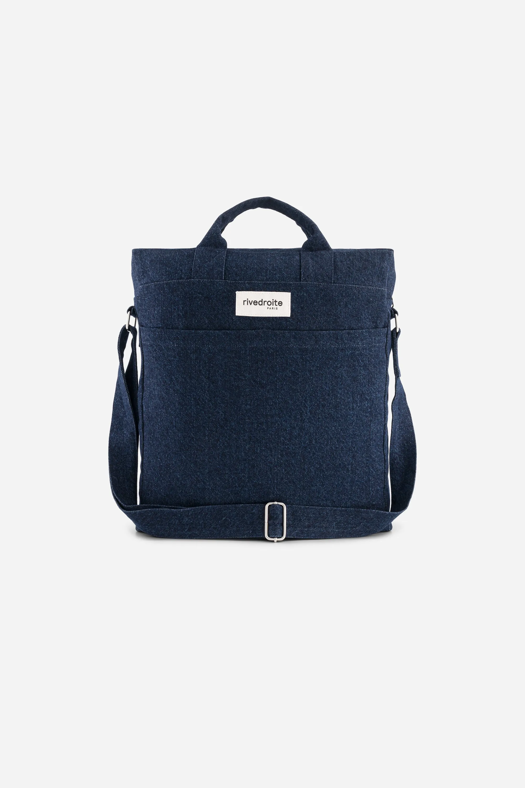 Achille the new city bag - Upcycled Raw Denim