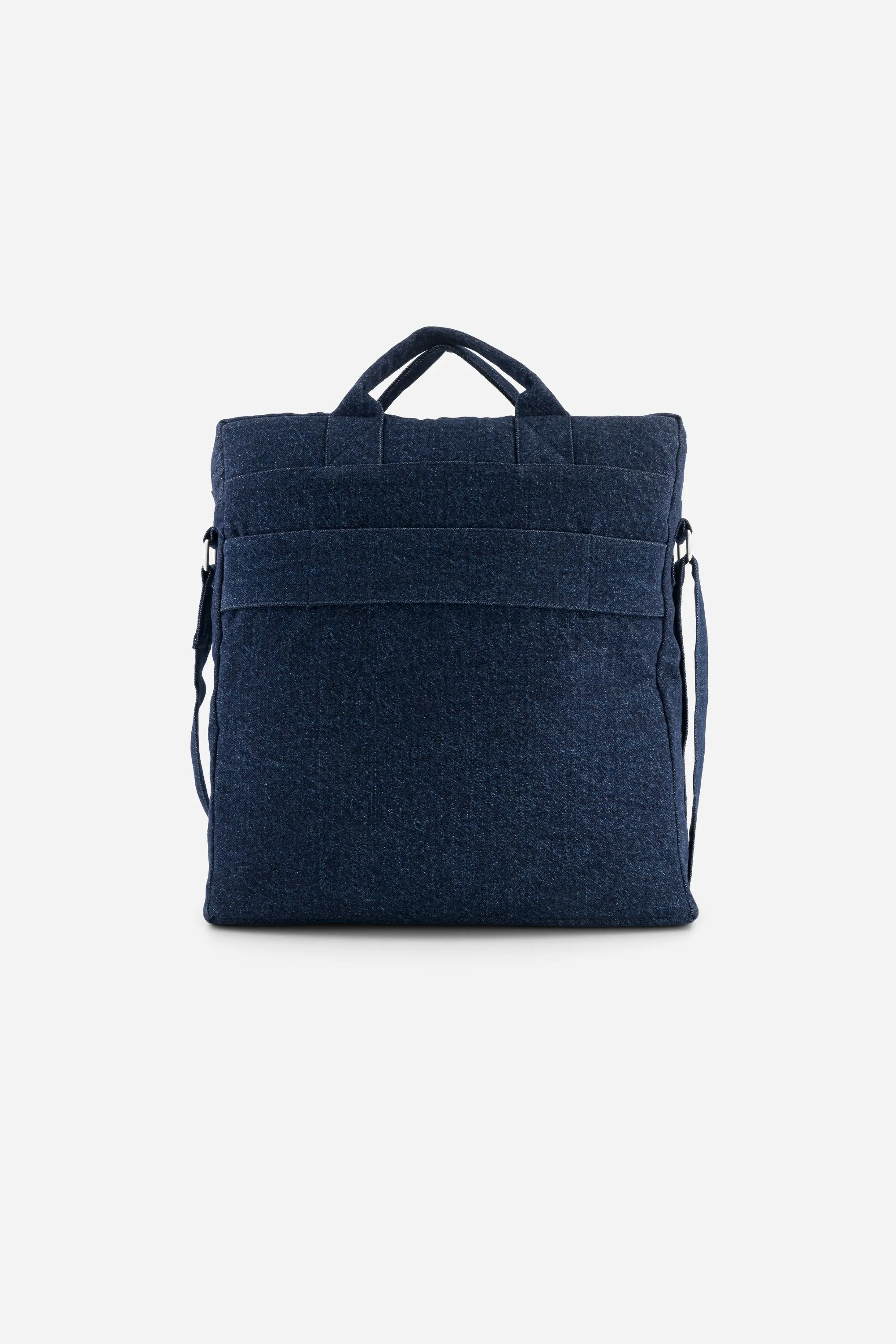 Achille the new city bag - Upcycled Raw Denim