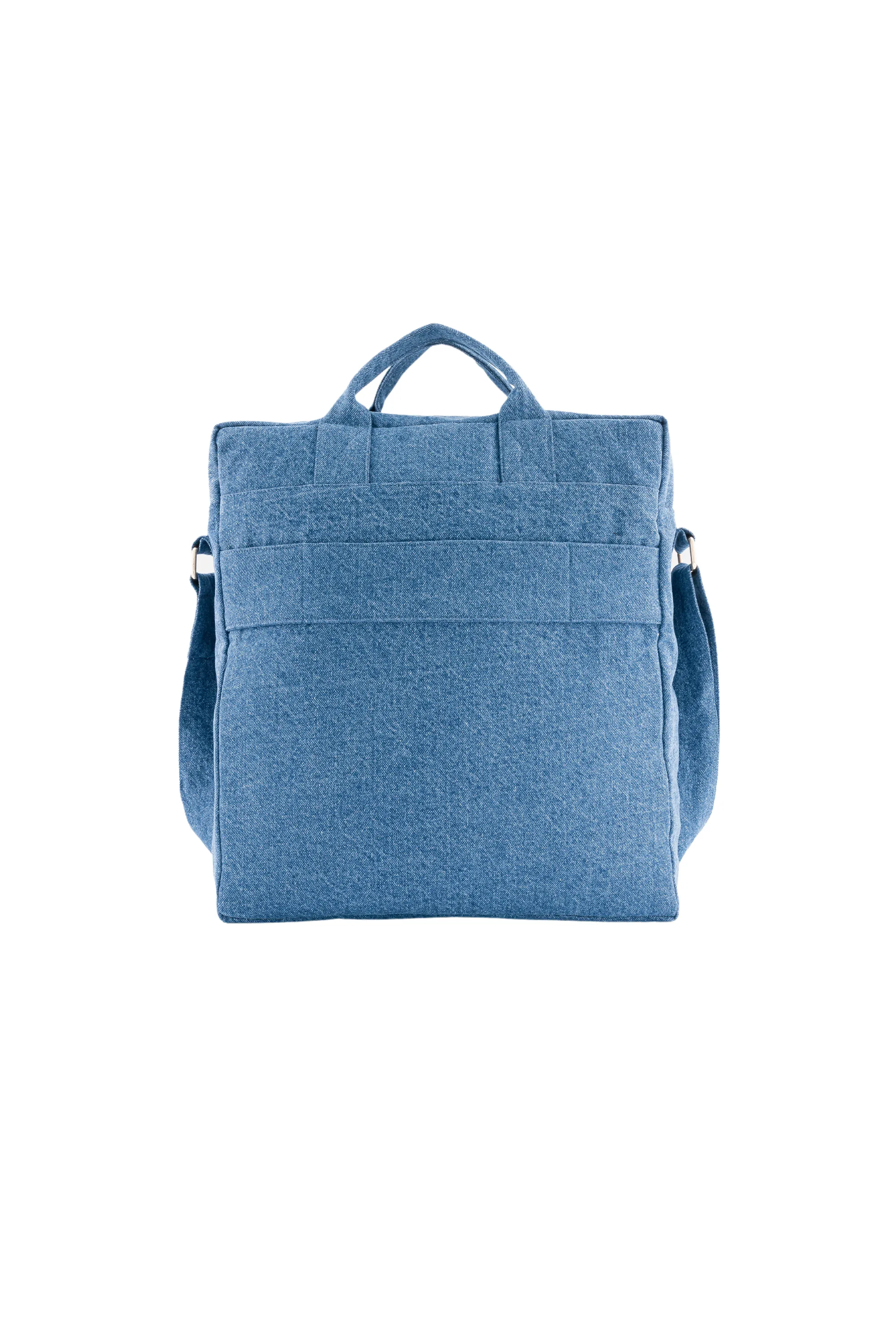 Achille the new city bag - Upcycled Stone Washed Denim