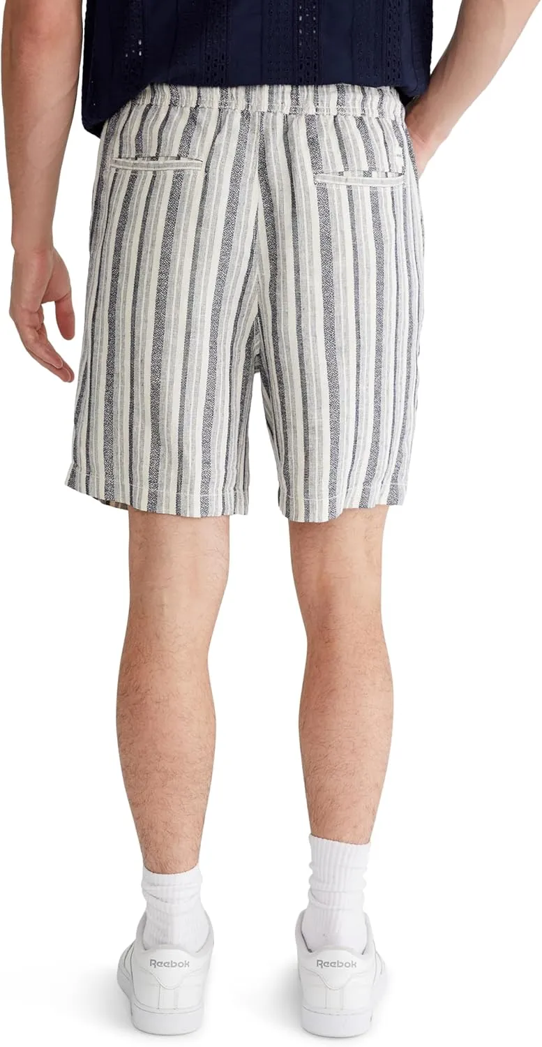 AEROPOSTALE Men's 7" All Day Jogger-Linen Blend Shorts