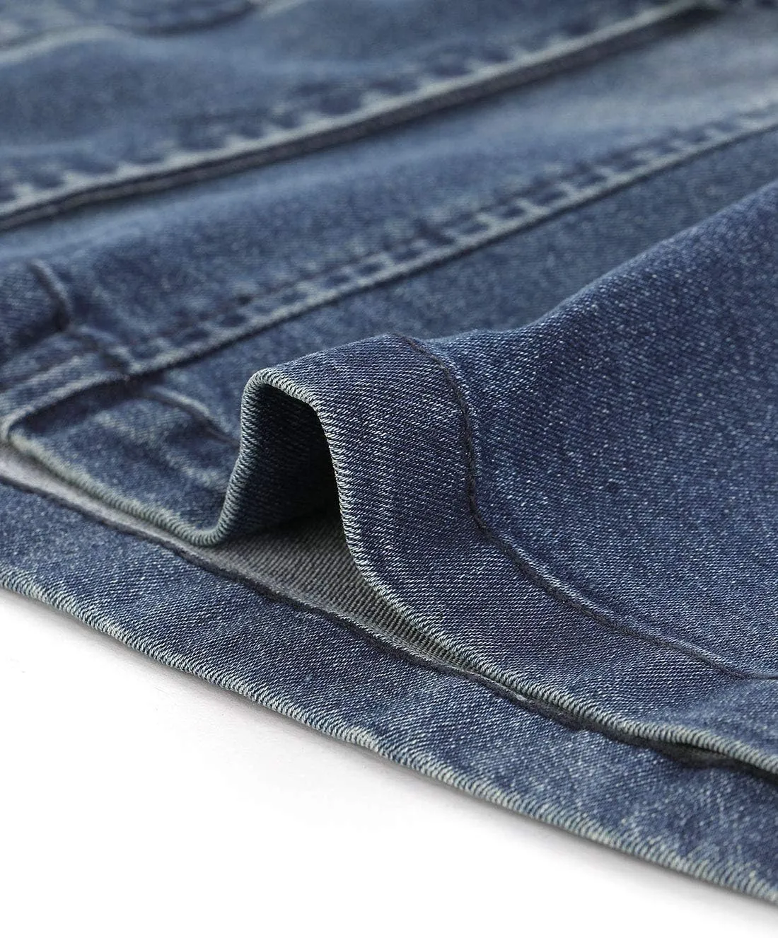 Agnes Orinda Women's Plus Size Denim Jacket Stretch Stand Collar Zip Drawstring Jean Jackets 2024