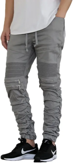 AIRNINE Men's Biker Denim Jogger Pants S-5XL