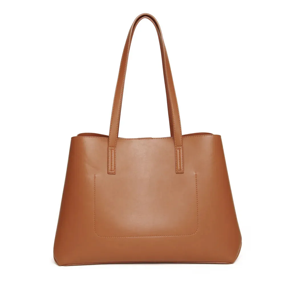 Alice Wheeler - Milan Tote Bag - Tan