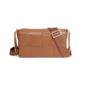 Alice Wheeler Tan Lisbon Crossbody Bag