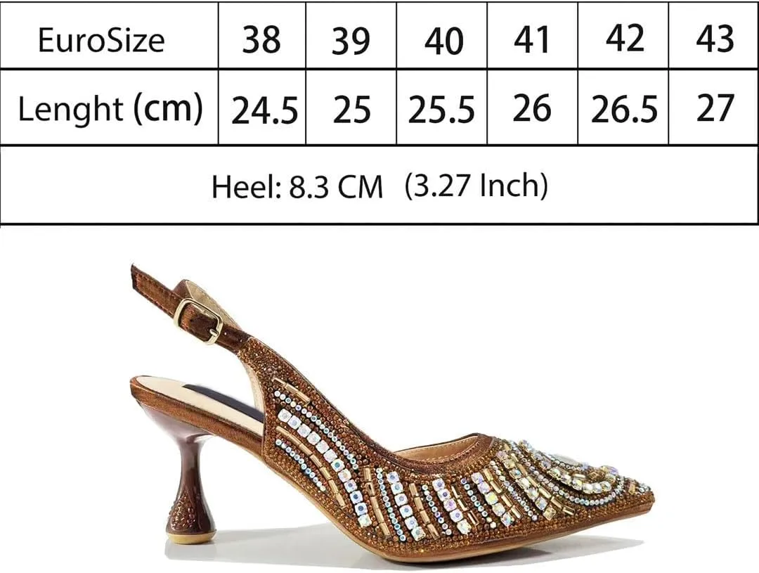 All-Match Stiletto Heel Square Toe Party Office Women Sandals Crossbody Bag Set