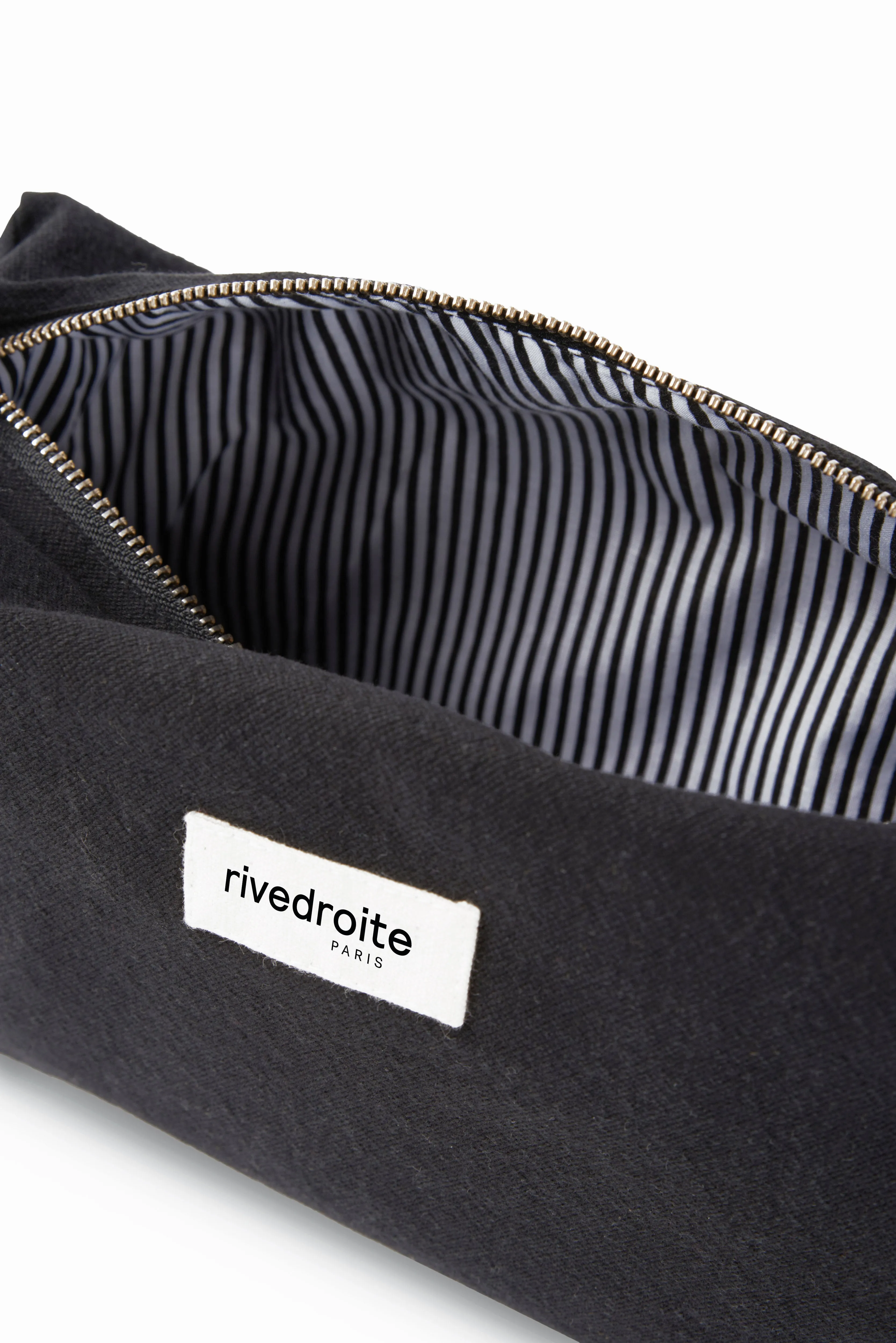 Alma the maternity toiletry bag - Recycled cotton Black