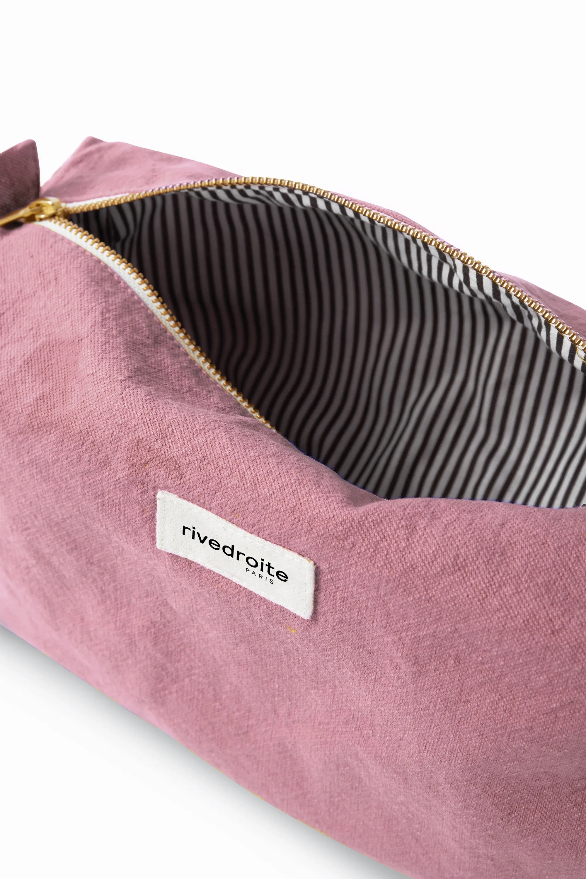 Alma the maternity toiletry bag - Recycled cotton Bois de Rose