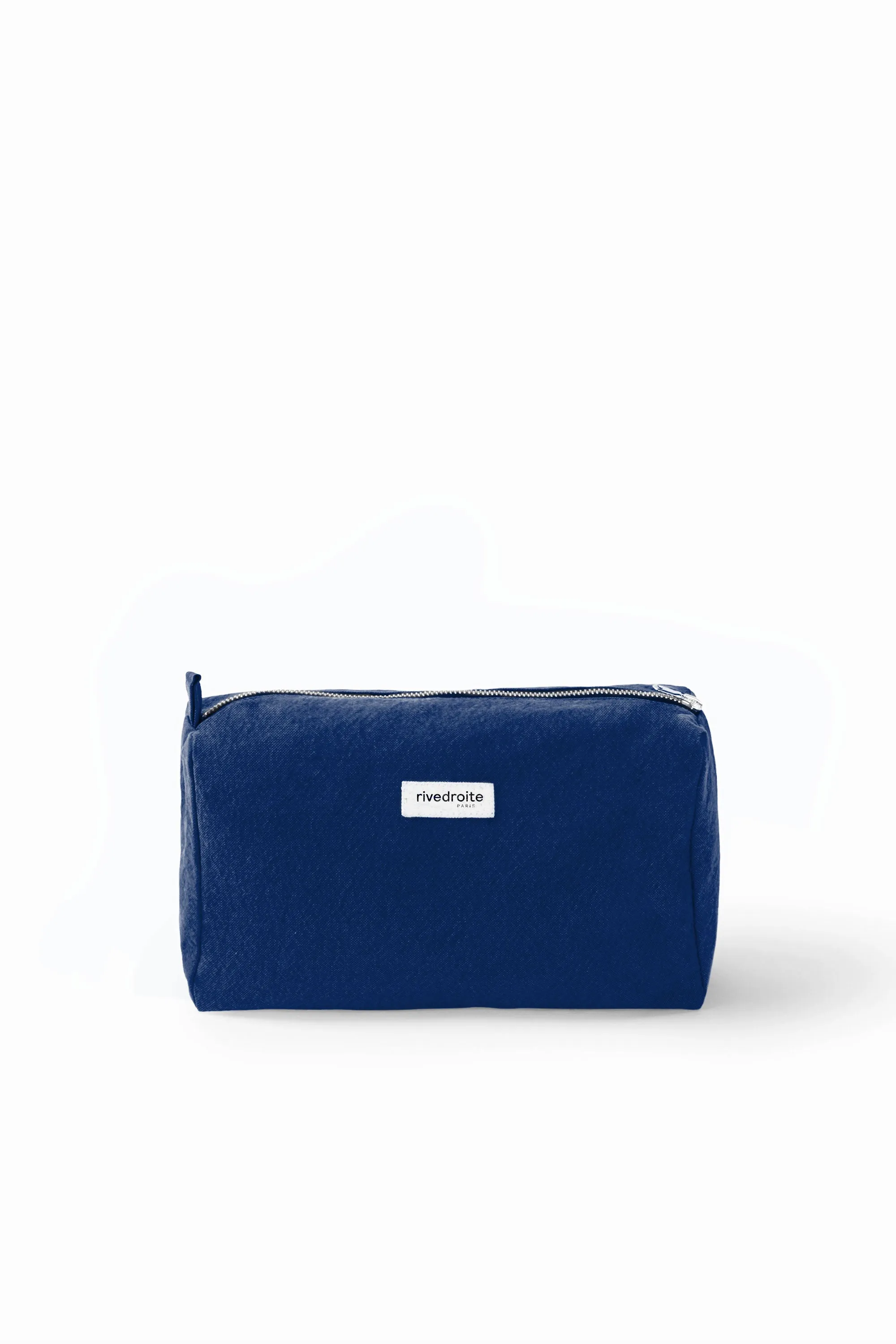 Alma the maternity toiletry bag - Recycled cotton Midnight Blue