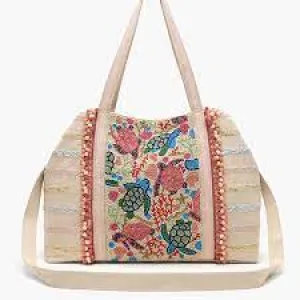 America & Beyond Save the Turtles Tote