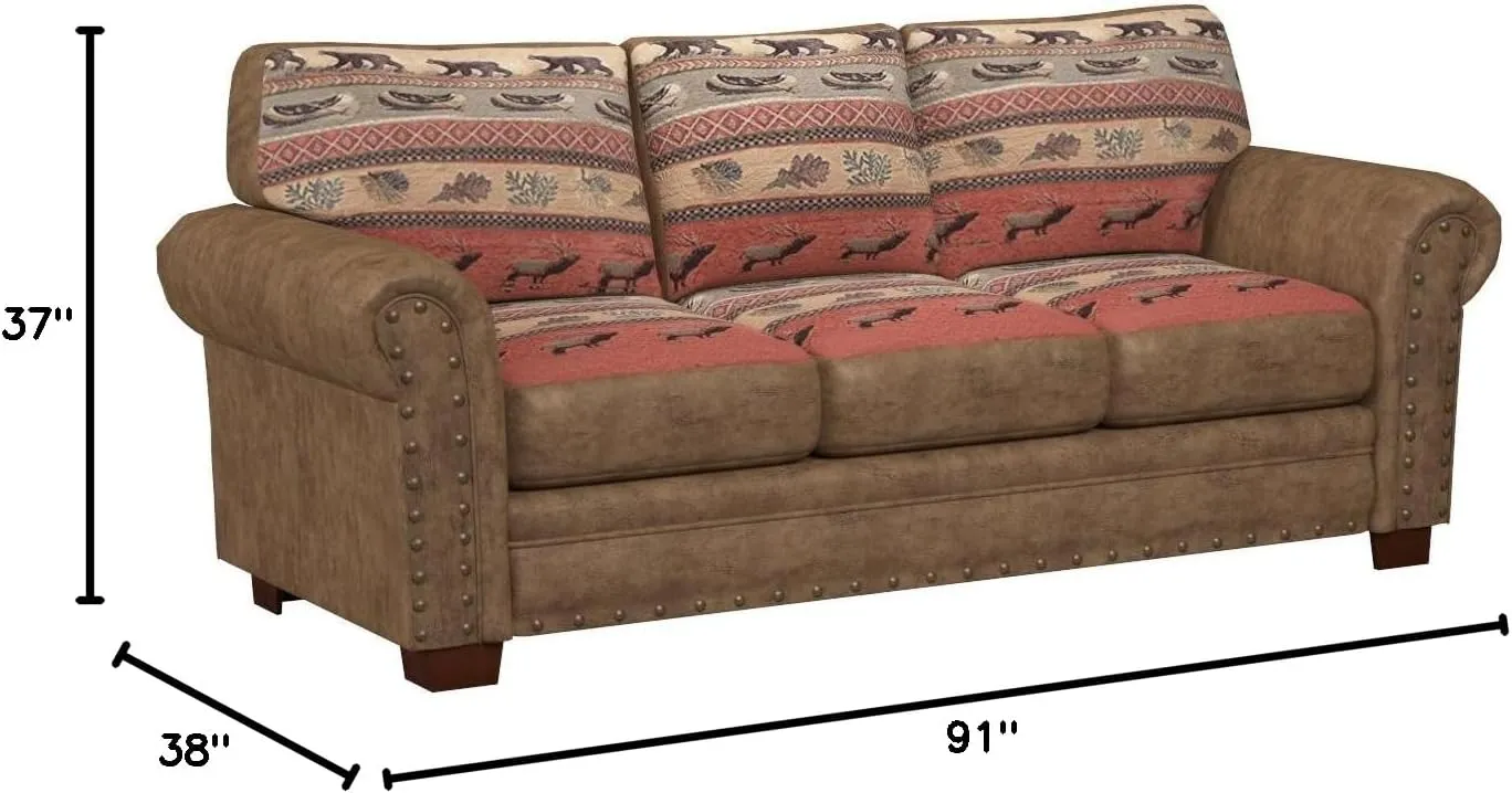 American Furniture Classics Model Sofas, Sierra Lodge Tapestry