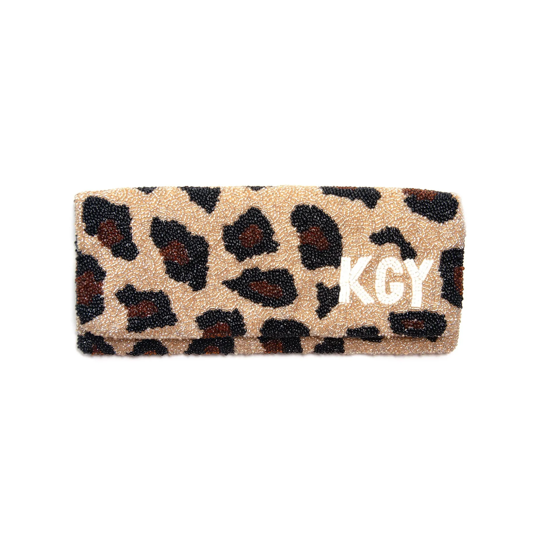 Animal Clutch with Initials