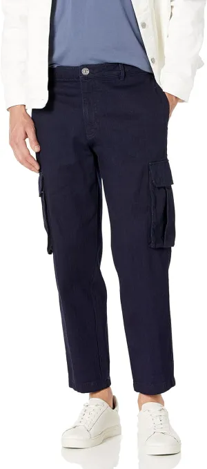 Armani Exchange Men's Stretch Denim Cargo Trouser
