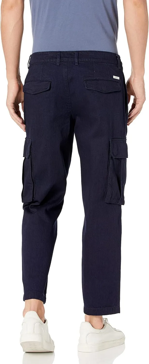 Armani Exchange Men's Stretch Denim Cargo Trouser