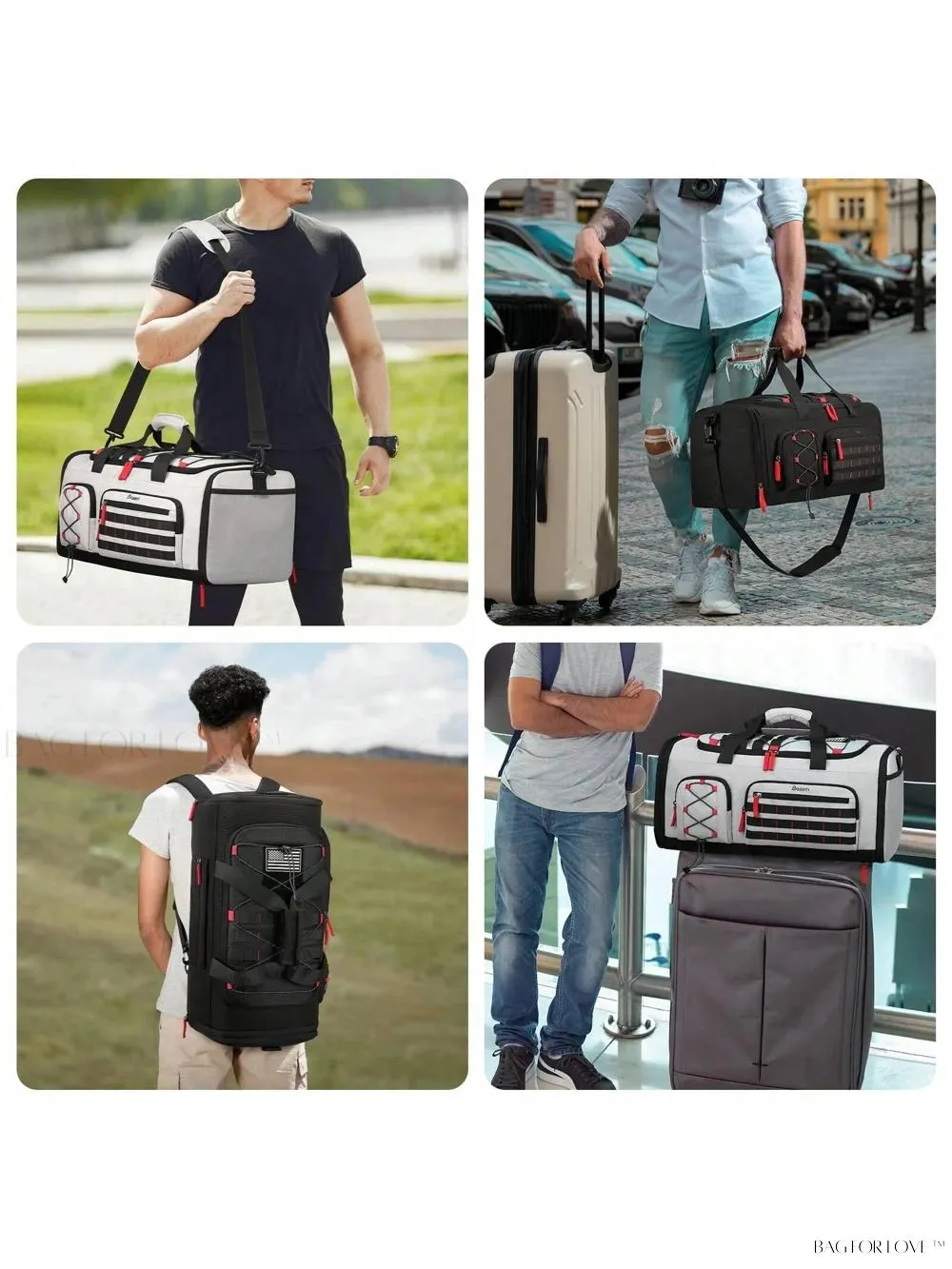 BagForLove - Compact Sports Bag for Weekender Getaways