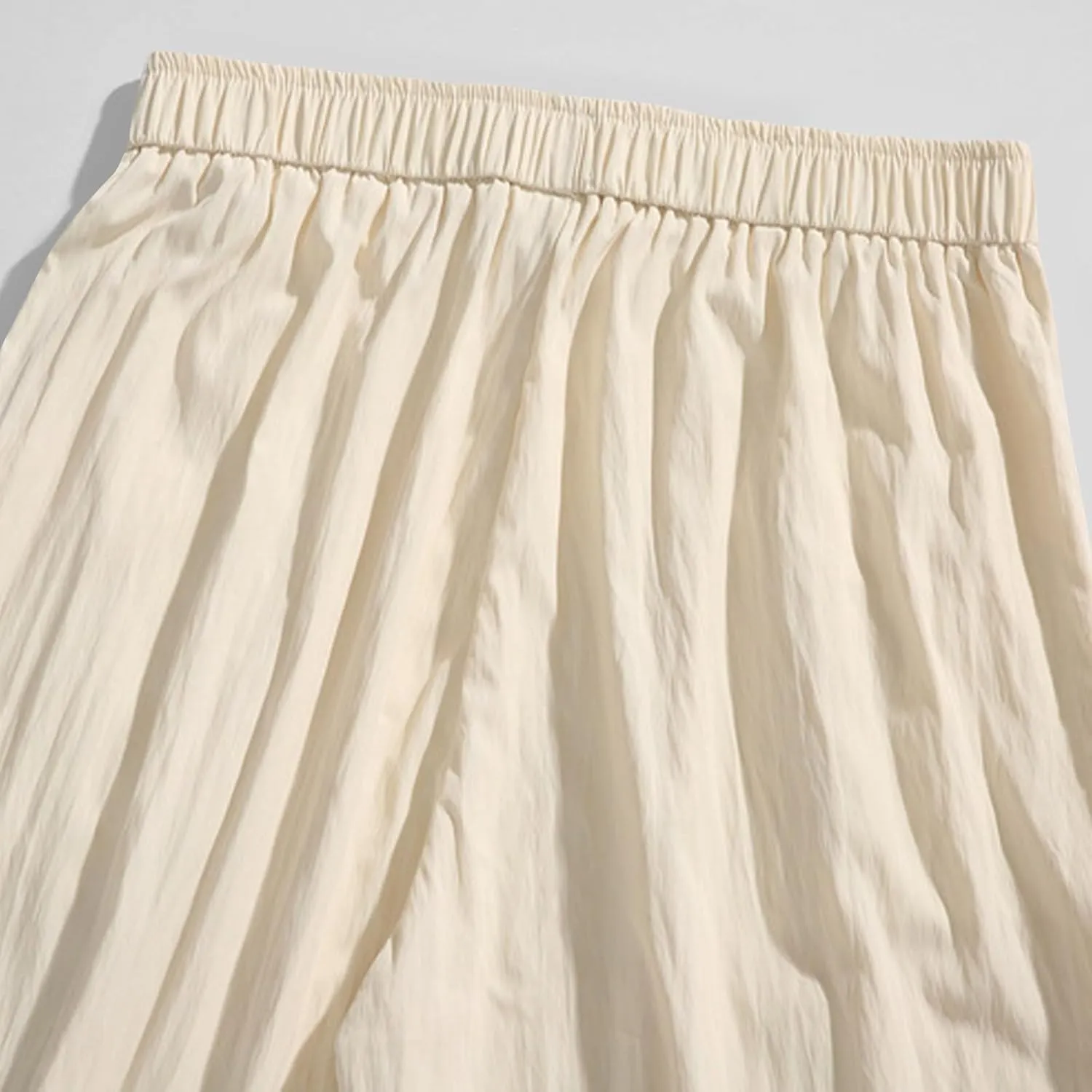 Baggy Sweatpants Men Casual Wide Leg Sweatpants Open Bottom Elastic Waist Pants Fashion Comfy Breathable Trousers