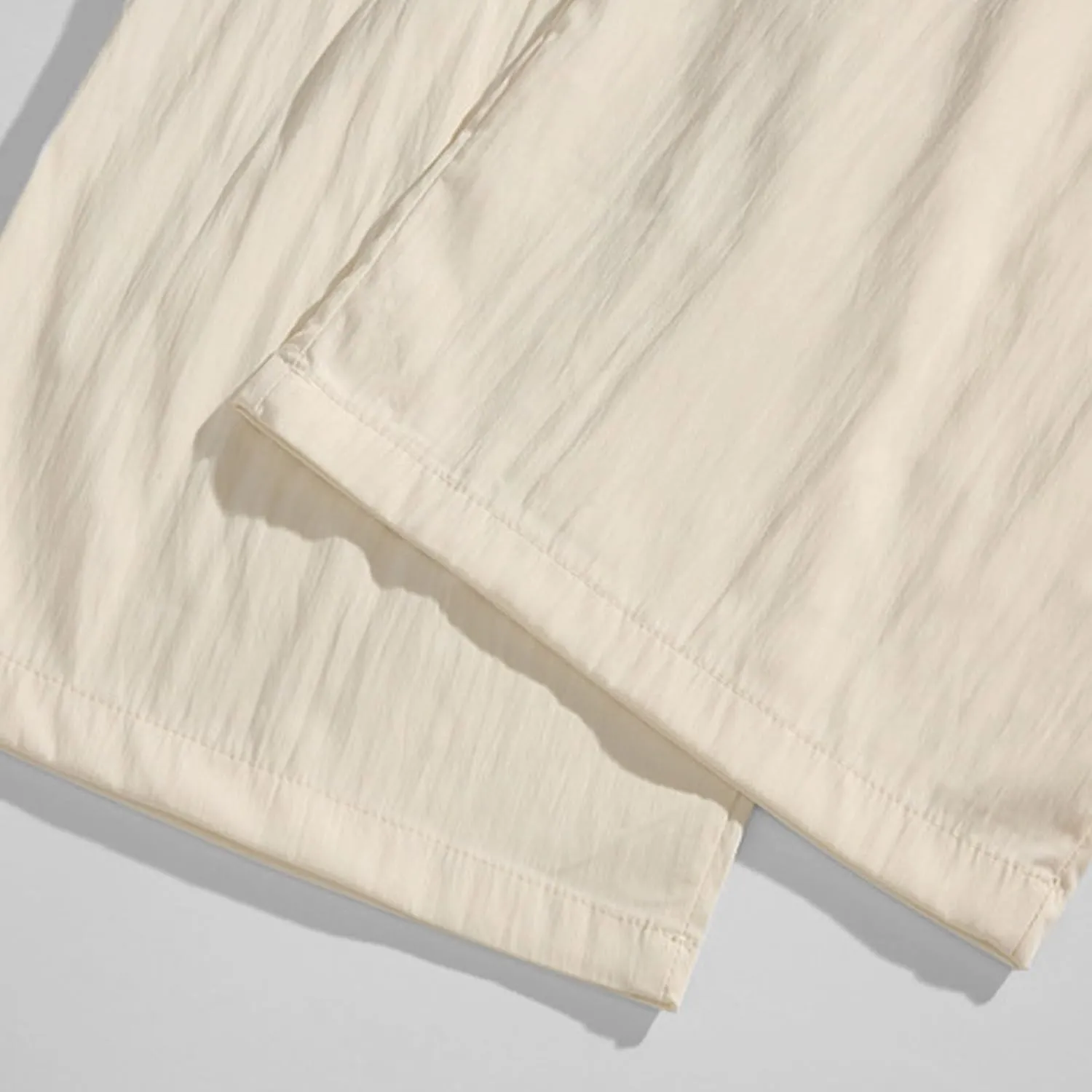 Baggy Sweatpants Men Casual Wide Leg Sweatpants Open Bottom Elastic Waist Pants Fashion Comfy Breathable Trousers