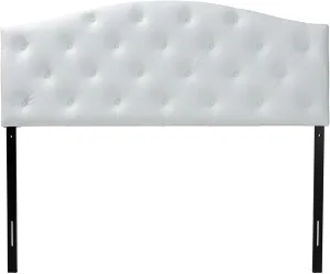 Baxton Studio Myra Headboard, Queen, White