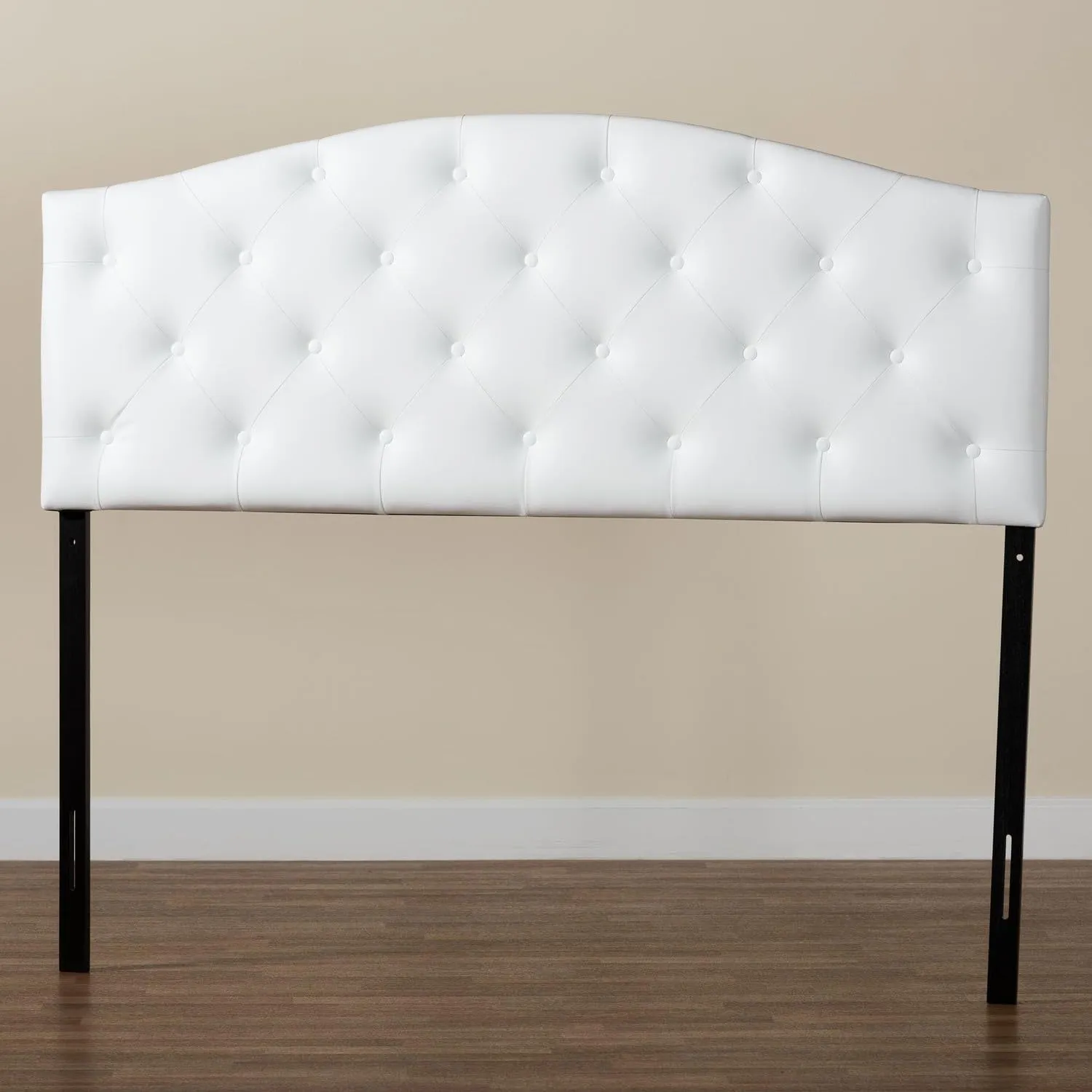 Baxton Studio Myra Headboard, Queen, White