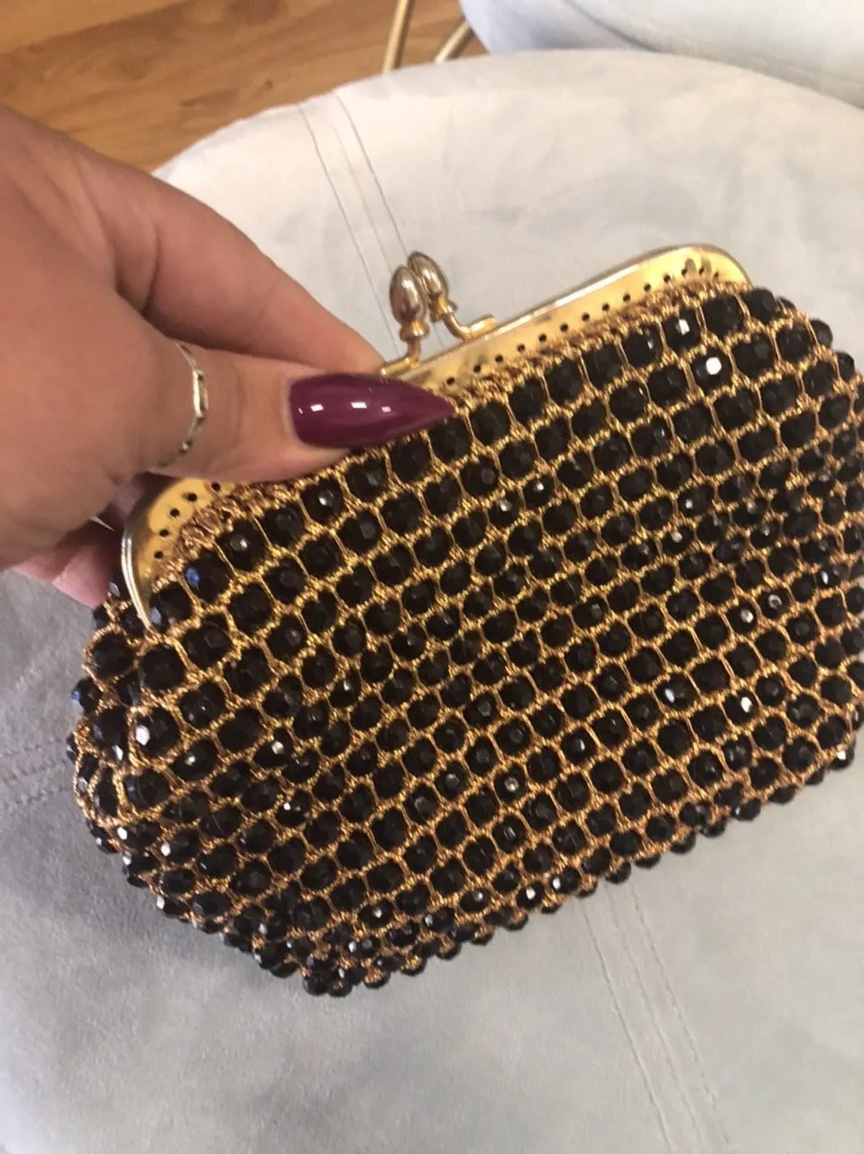 Beaded evening bag #163