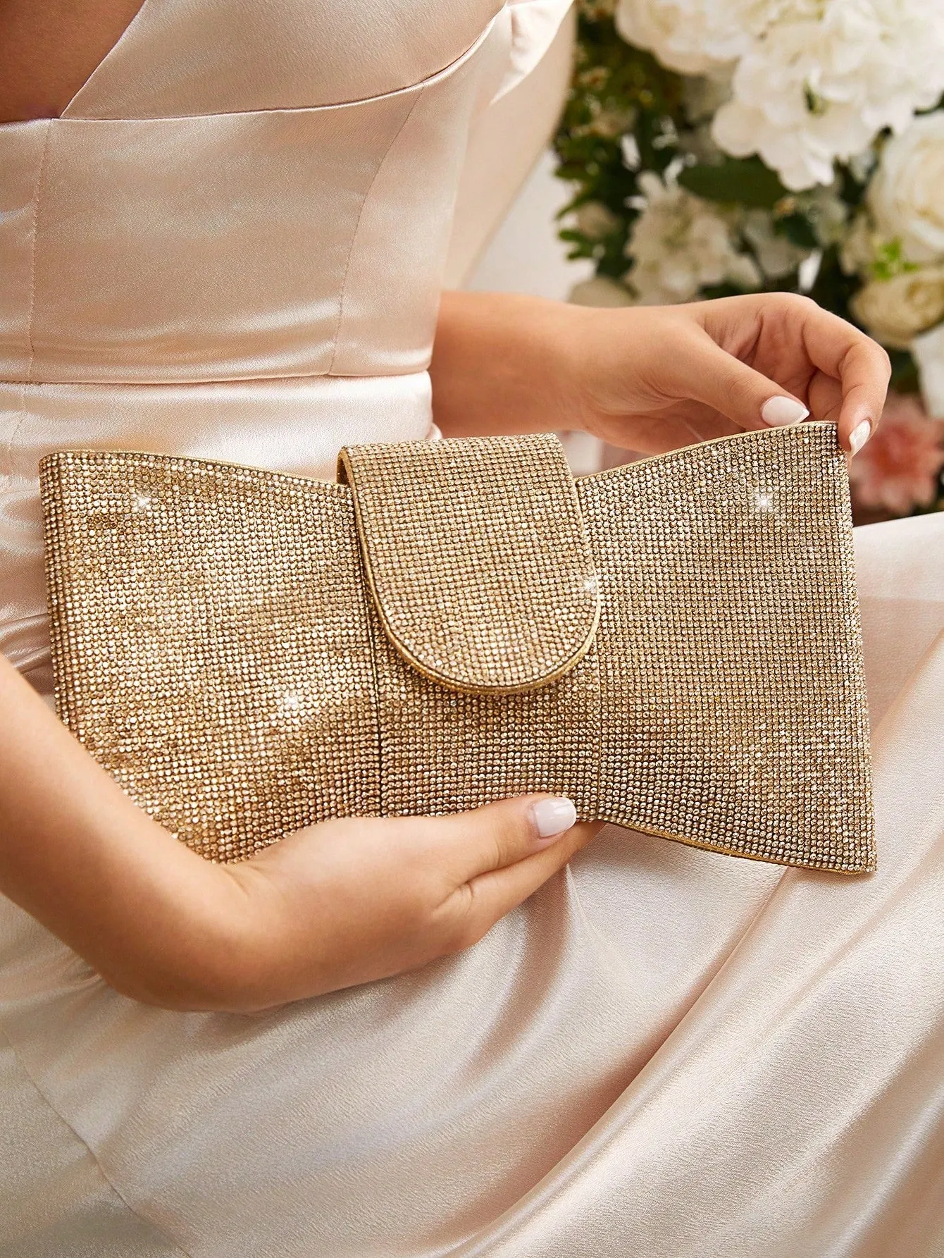 Belle Luxury, Glamorous,Elegant,Women Clutch Bag, Women Evening Bag,For Girls, Ladies, Women,College Students,For Brides,Bridesmaid, Wedding Guests, Honeymoon,For Party, Prom, Wedding,Club, Date, Evening,Date Night
