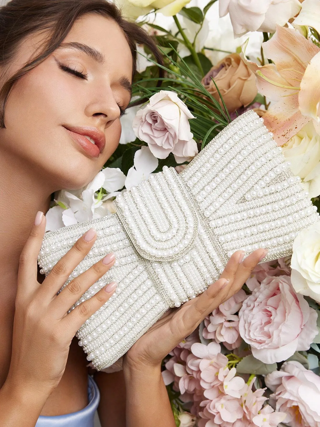 Belle Luxury, Glamorous,Elegant,Women Clutch Bag, Women Evening Bag,For Girls, Ladies, Women,College Students,For Brides,Bridesmaid, Wedding Guests, Honeymoon,For Party, Prom, Wedding,Club, Date, Evening,Date Night
