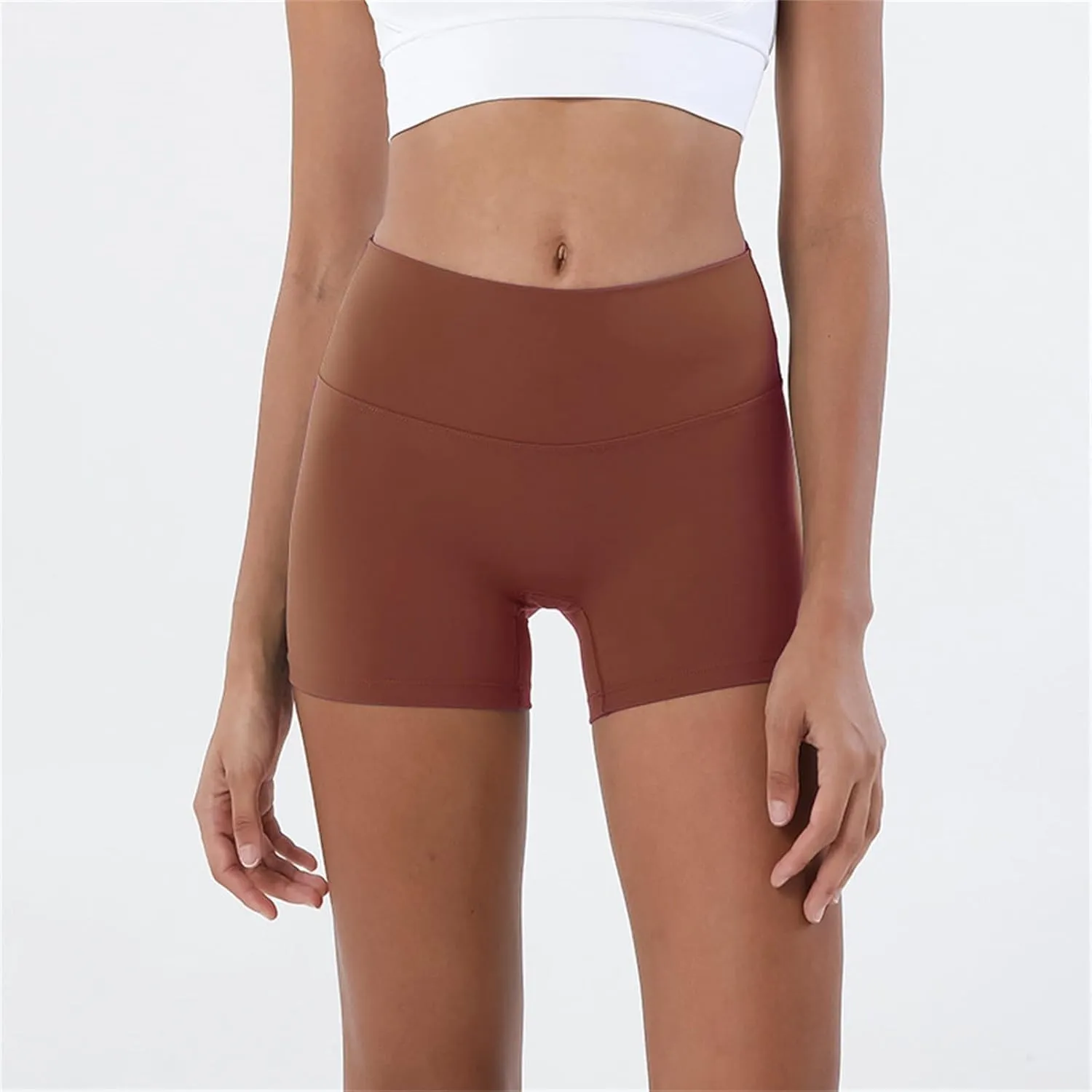 Biker Shorts Women Women Butt Lifting Shorts Pockets High Waisted Biker Anti Cellulite Up Workout Gym Shorts