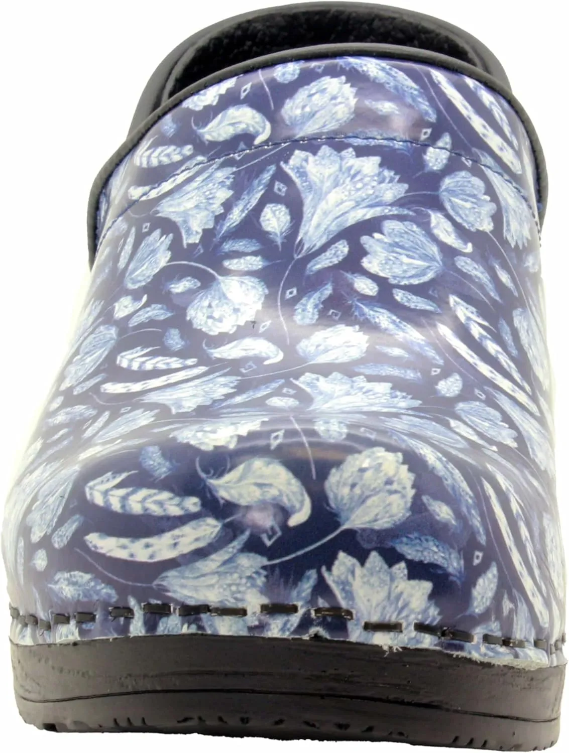 BJORK Swedish Comfort Women's Professional Printed Leather Clogs