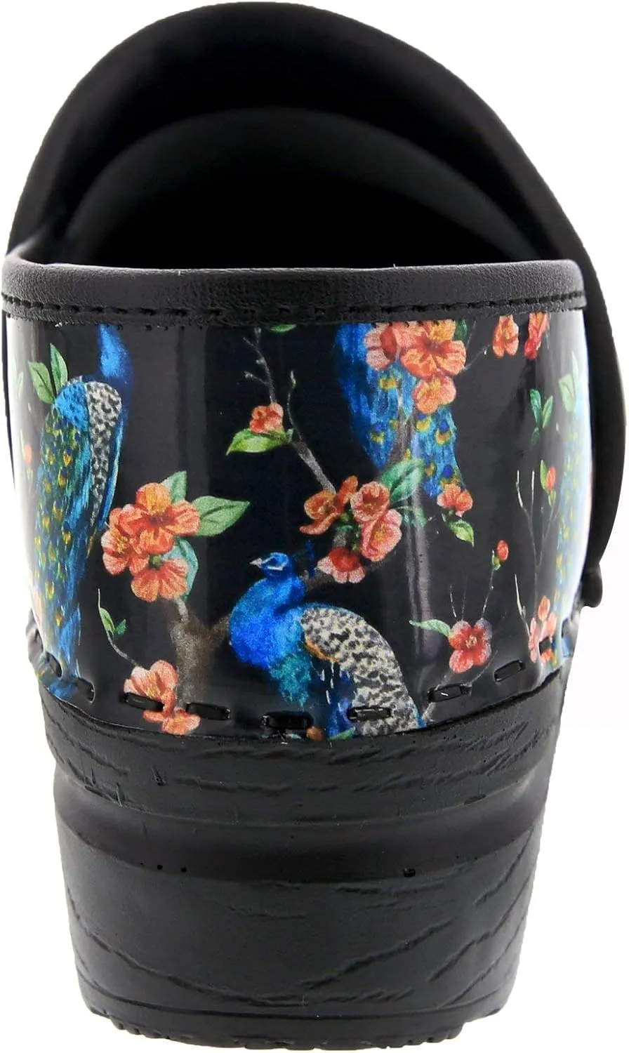 BJORK Swedish Comfort Women's Professional Printed Leather Clogs
