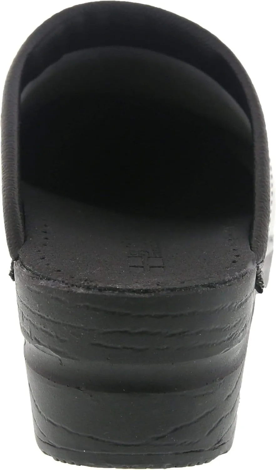 Bjork Women's PU Open Back Leather Clogs
