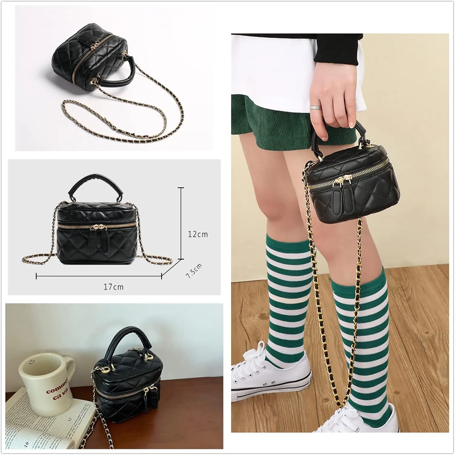 Box Bag Purse, Y2K Sourpuss Purse Cool Style Trendy Women Shoulder Crossbody Bags Fashion Girls Handbag