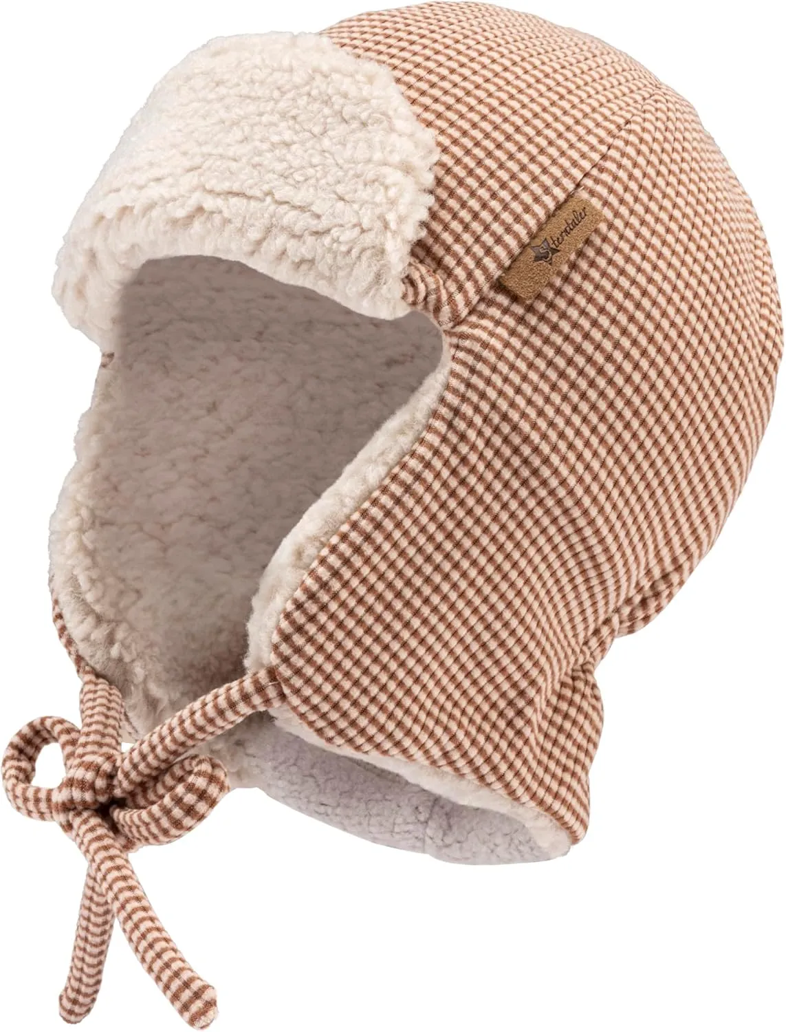 Boy's Ribbed Aviator Hat