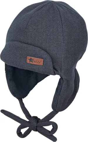 Boys' Striped Aviator Hat