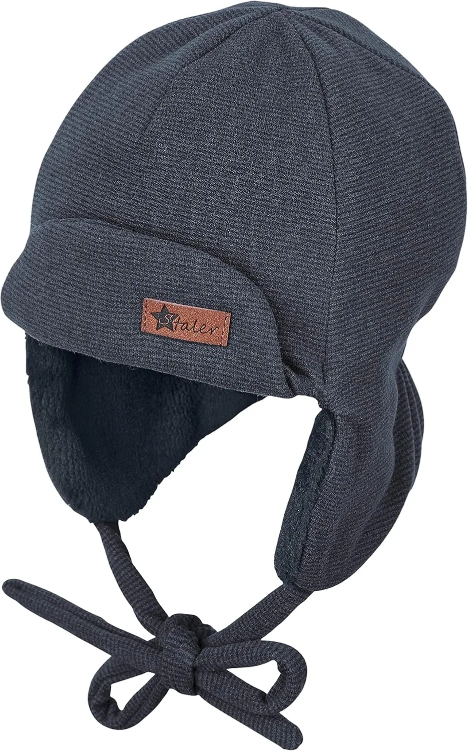 Boys' Striped Aviator Hat