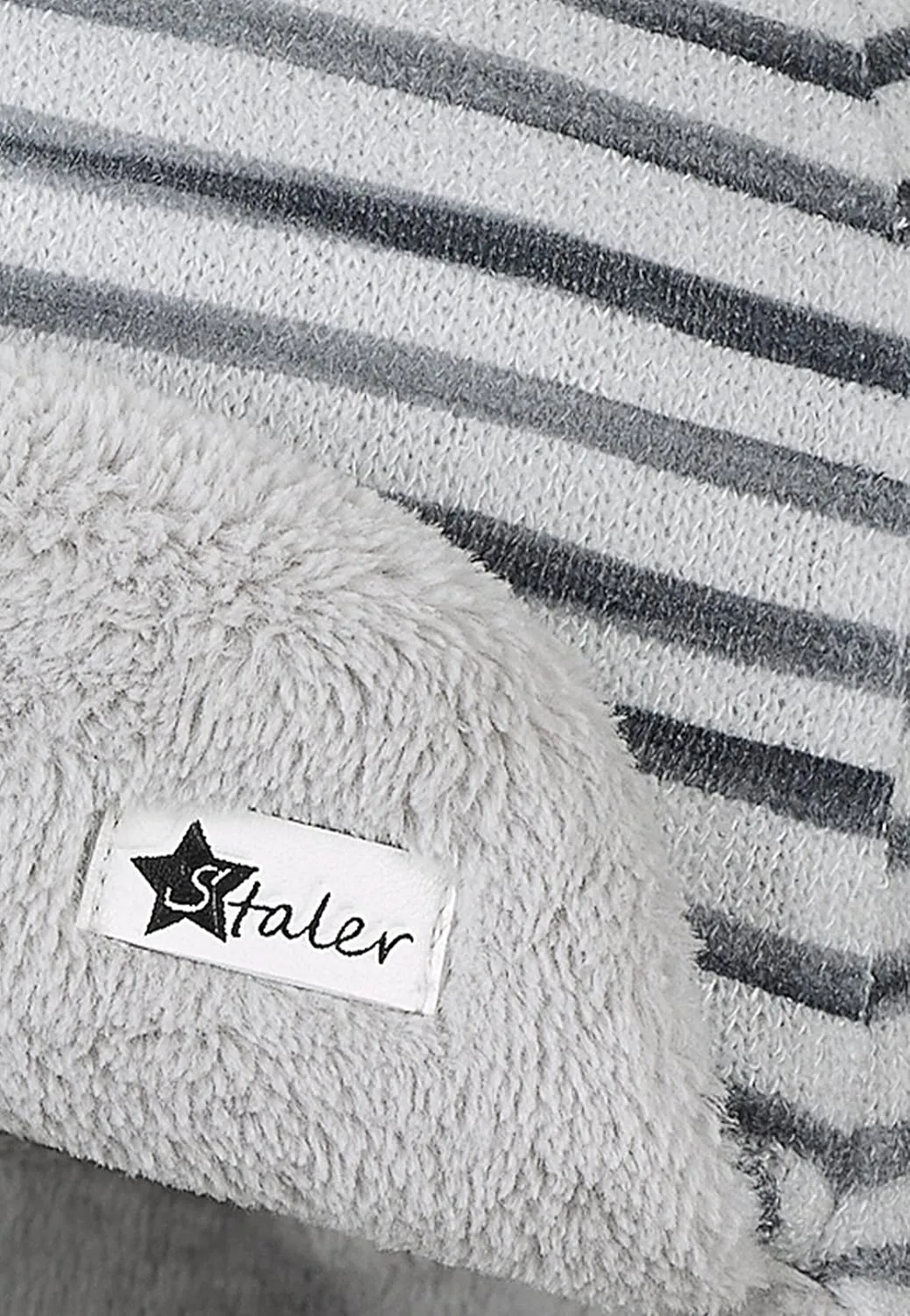 Boys' Striped Aviator Hat