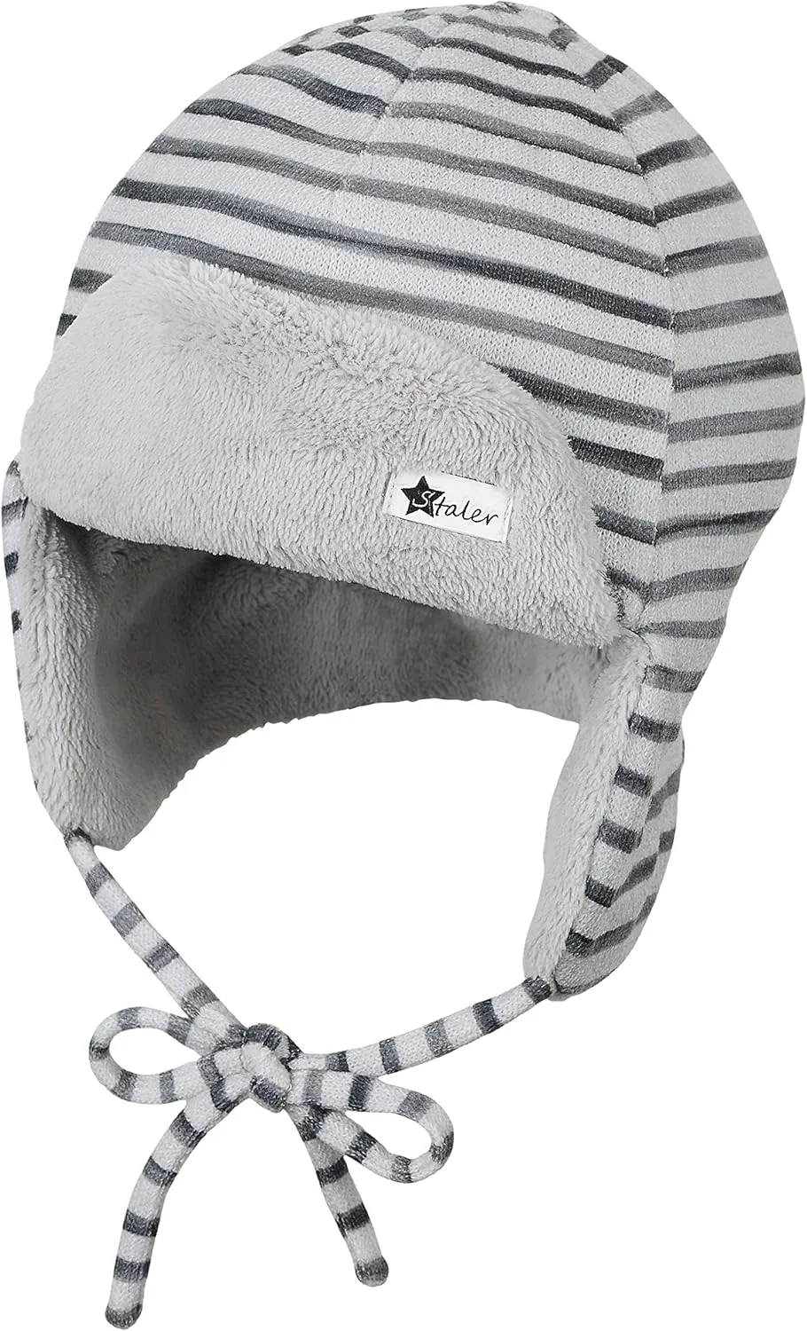 Boys' Striped Aviator Hat