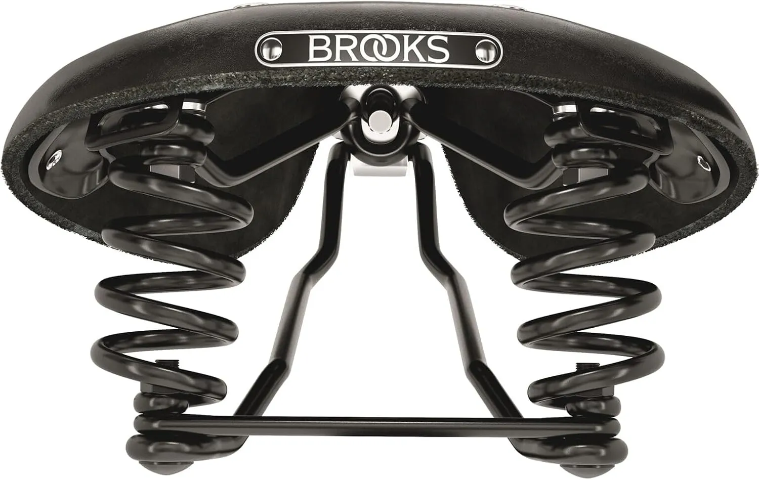 Brooks England Flyer Carved, Touring Leather Bike Saddle