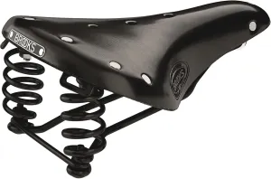 Brooks England Flyer Carved, Touring Leather Bike Saddle