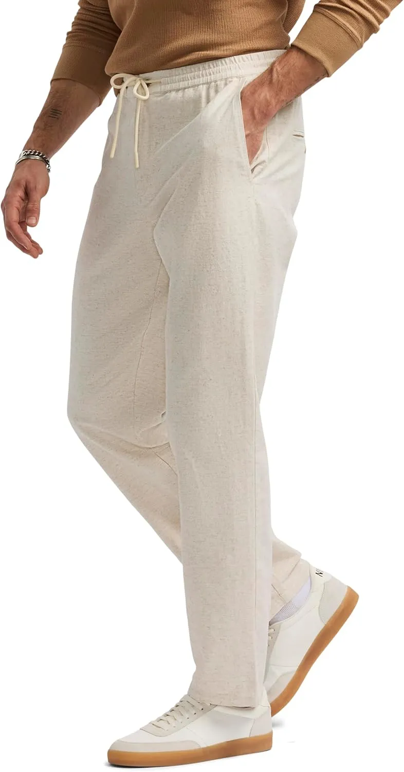 Buffalo David Bitton Men's Non Denim Drawstring Comfortable Easy Pilsen Pant